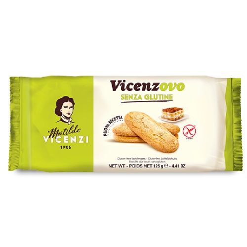 Vicenzi печенье Савоярди, без глютена, 125 гр